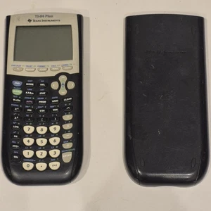 READ! TI-84 Plus Graphing Calculator with Cover , Texas Instruments - Picture 1 of 6