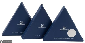 Swarovski Annual Edition Christmas Ornaments 2005, 2006, 2007 Snowflake's Lot 1 - Picture 1 of 4