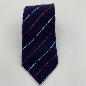Corbata Sadler Smith azul pura lana - Imagen 1 de 6