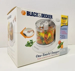 Black & Decker 1.5-Cup One Touch Chopper, White, Model HC21K - Picture 1 of 5