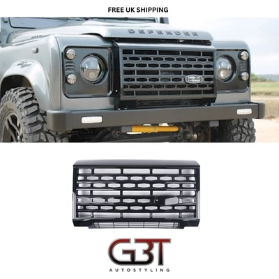FOR LAND ROVER DEFENDER ADVENTURE EDITION STYLE FRONT GRILLE (BLACK EDITION) - Image 1 of 4