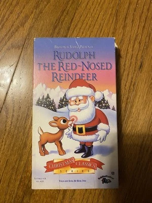 Rudolph The Red~Nosed Reindeer (VHS, 1993) - Image 1 of 3