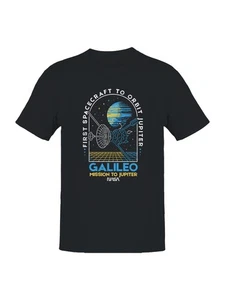 Officially Licensed Nasa Galileo Jupiter Mission Tribute Men's T-shirt - Picture 1 of 9