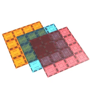 Mag-Genius Magnet Tiles Super Big Magnet Toy Building Toy Board Size of 16 Ma... - Picture 1 of 4