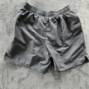 Nike Dri Fit Herren Badehose Badeanzug Gr. Large grau Boardshorts gefüttert - Bild 1 von 7