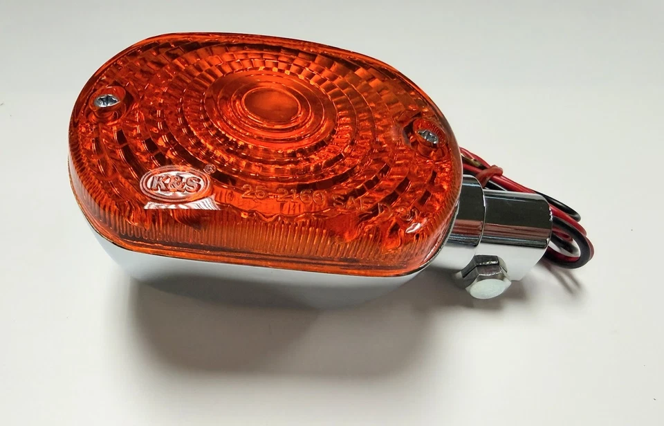 K&S Technologies - 25-2165 - Señal de giro aprobada por el DOT, ámbar Foto 1 de 4