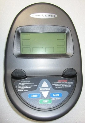 Pantalla consola Vision Fitness R2050 R1500 X1500 051497-AX con libro manual Foto 1 de 4