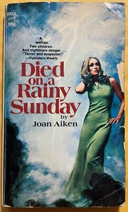 Died on a Rainy Sunday by Joan Aiken Paperback 1973 Vintage Crime Thriller Dell - Picture 1 of 2