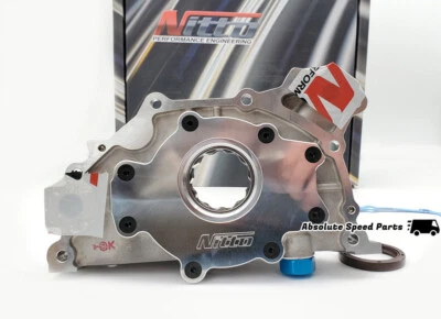 Bomba de aceite NITTO *NUEVO ACCIONAMIENTO SINUSOIDAL* para RB26DETT también se adapta a RB20 RB25 RB30 alto flujo Foto 1 de 2