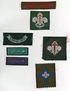 LOTE BADGES SCOUTS SPAIN - INSIGNIAS SCOUTS ESPAÑA # 1491 - Imagen 1 de 1