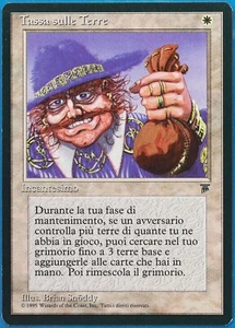 Land Tax Legends (ITALIAN) NM White Uncommon MAGIC CARD (ID# 480925) ABUGames - Picture 1 of 2