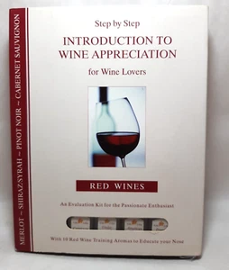 Introduction to Wine Appreciation for Wine Lovers Red Wine Evaluation Kit & Book - Picture 1 of 5