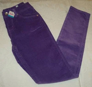 JUSTICE Girls Size 14 Corduroy Jeans Purple Skinny Pants Fall holiday Gift NEW - Picture 1 of 1