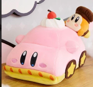 Kirby Café PETIT Kirby Waddle Dee Car Cake Plüsch Puppe Ichibankuji - Bild 1 von 3