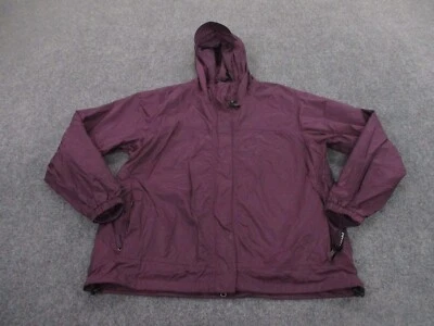 Chaqueta Cabelas Mujer M Púrpura Forrada Exterior Senderismo Lluvia Abrigo Camping Adulto Foto 1 de 4