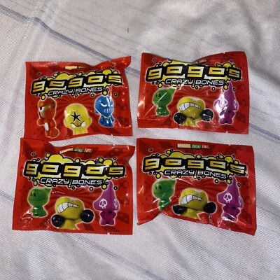 Gogo’s Crazy Bones - Series 1 X4 sealed packs 2007 vintage - Image 1 of 2