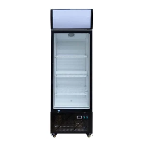 Getränkekühlschrank Flaschenkühlschrank m. Display 305L 650 x 588 x 2005 mm - Bild 1 von 5