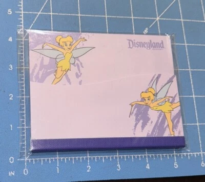 NEW DISNEY'S TINKER BELL PURPLE NOTEPAD. 5" X 4" - Image 1 of 2