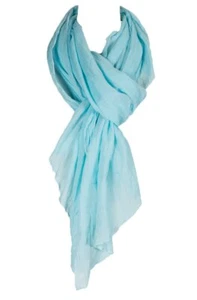 Cotton Solid Color wrinkle Linen Scarf fashion scarf multi color beach scarf ... - Picture 1 of 1