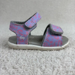 See Kai Run Sandals Toddler Girls 4 Purple Logan Open Toe Adjustable T Strap - Picture 1 of 6