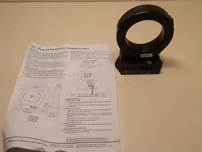 Transductor de alta corriente de CA Absolute Process CTX-AC-3S, monitores 375-750 amperios NOS Foto 1 de 4