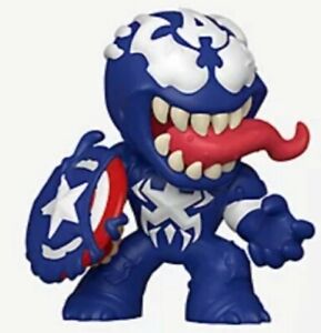 Marvel: Avengers - Venomized Bobble-Head - Captain America Funko Mystery Minis 