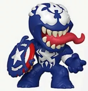 Venomized Captain America Funko Venom Mystery Minis Vinyl Bobble-Head - Picture 1 of 11