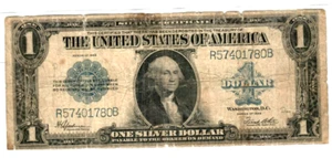 $1 "1923" (HORSEBLANKET) $1 (SILVER CERTIFICATE) "1923" (HORSEBLANKET) 1923 - Picture 1 of 2