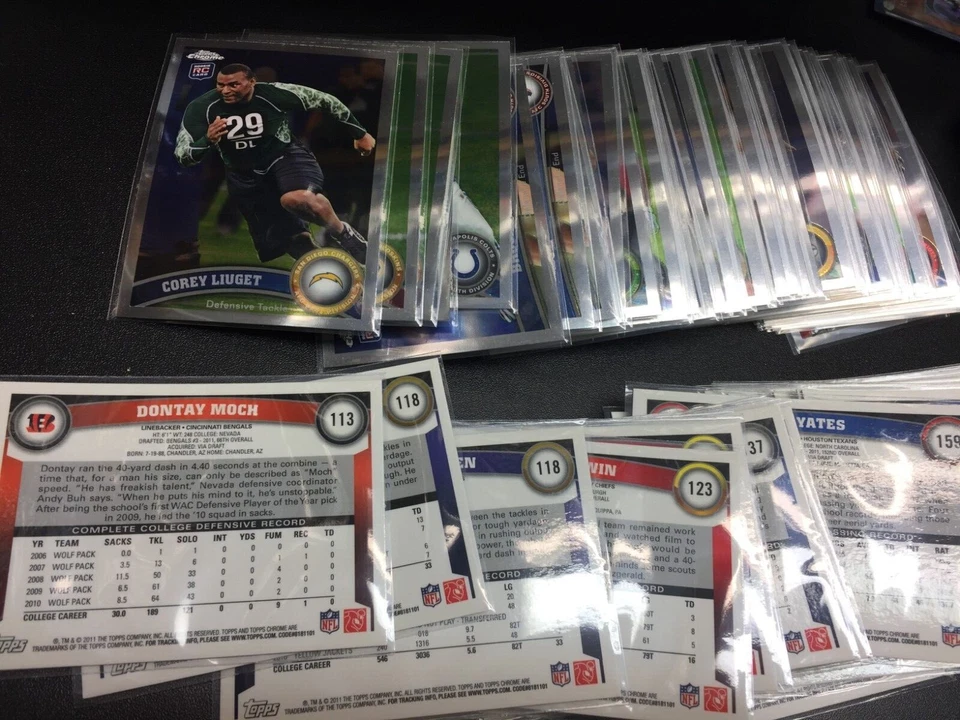 2011 Topps Chrome Football ROOKIE RC Card - You Pick ($2 Minimum Order Required) - Image 1 of 1