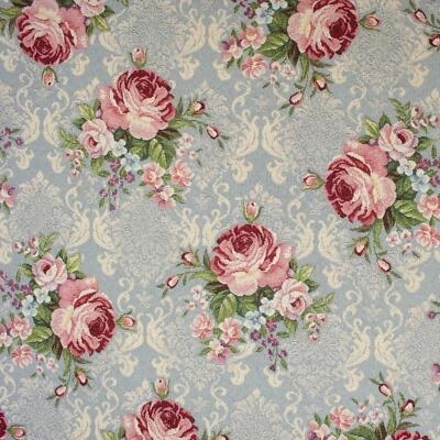 Gobelin Blumenbouquet Dekostoff (Preis= 0,5 Meter) - Bild 1 von 4