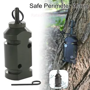 Perimeter Trip Wire Camping Alarm Aluminum Alloy Safe Perimeter Camp Alarm Green - Picture 1 of 11