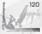 AUSTRIA 2023 SpSport in Motion - Pole Vaulting Black Print
