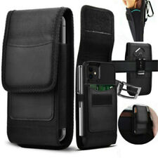Vertical Belt Clip Pouch Case Card Holder Holster For iPhone 13 12 Pro Max XS XR