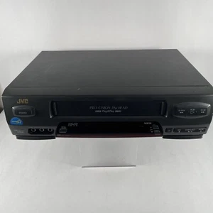 JVC HR-A51U VCR VHS reproductor/grabador de cintas de casete estéreo de alta fidelidad 4 cabezales SIN CONTROL REMOTO - Imagen 1 de 12