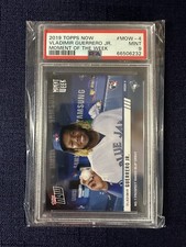 2019 Topps Now Vladimir Guerrero Jr. RC PSA 9 ⚾️ Moment Of The Week