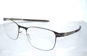 NEW AUTHENTIC IC BERLIN  MODEL S75  TIERGARTEN TEAK/BRONZE  EYEGLASSES - Picture 1 of 6