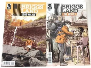 Briggs Land Lone Wolves #1 | Portada A B | Cómics de Dark Horse casi nuevo AMC 6/14 - Imagen 1 de 1