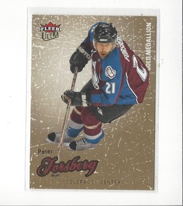 2008-09 Ultra Gold Medallion #131 Peter Forsberg Avalanche