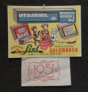 1951 BORDEN ELSIE COW TRADEMARK INFRINGEMENT ADVERTISING PHARMACEUTICAL CALENDAR