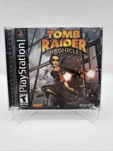 Tomb Raider: Chronicles (Sony PlayStation 1, 2000) GETESTET UND FUNKTIONSFÄHIG - Bild 1 von 4