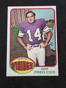 NFL 1976 Topps - Fred Cox #479 ~NM Sharp Minnesota Vikings - Picture 1 of 2