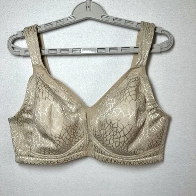 Sujetador Inalámbrico 40D Crudo Beige Nude Cierre Trasero Sin Marca Suave Comodidad Foto 1 de 4