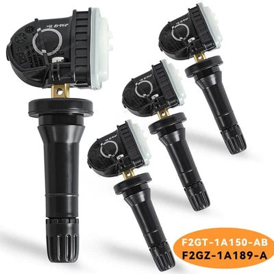 Set of 4PCS TPMS-35 F2GZ1A189A Tire Pressure Sensors For Ford F-150 Edge Lincol - Image 1 of 4