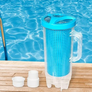 Traderight Pool Leaf Canister Suction Catcher Cleaner Ground Swimming Eater L - Picture 1 of 12