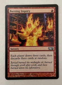 1x Burning Inquiry M10 Magic 2010 Magic The Gathering Magic The Gathering casi nuevo - Imagen 1 de 2