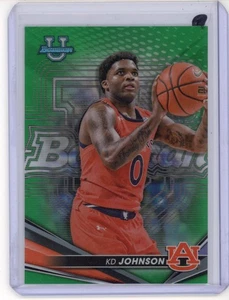 2022-23 Bowman University Best #78 KD Johnson Green Refractor #/99 - Bild 1 von 2
