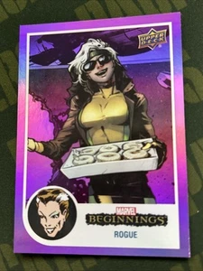 2022 Upper Deck Marvel Beginnings Vol. 2 Violet Rainbow #95 Rogue - Picture 1 of 2