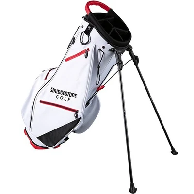 Bolsa de golf Bridgestone 2020 ligera de 5 vías blanca negra roja - nueva con etiquetas Foto 1 de 4