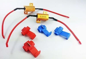 BA15S 382 P21W LED BULB RESISTORS 25W 25Ohm ERROR FREE REAR INDICATOR LAND ROVER - Picture 1 of 1