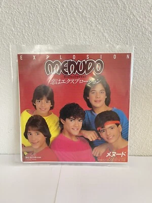 Menudo Explosion 7" EP RPS-165 When I Dance w/ you Japan 1985 Ricky Martin Rare - Image 1 of 4